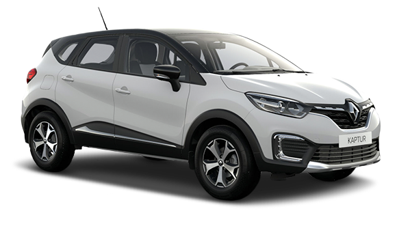 Renault Kaptur I Рест - Белый с черной крышей