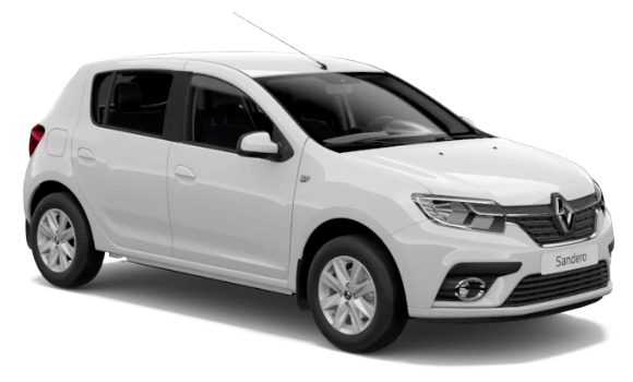 Renault Sandero II Рест - БЕЛЫЙ ЛЕД