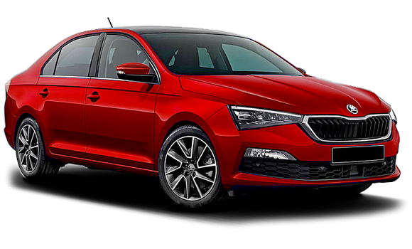 Skoda Rapid sport edition II - Красный