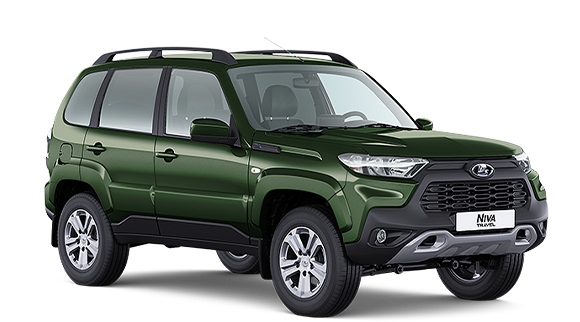 Lada Niva Travel I Рест - Зелёный металлик «‎Амазония»‎