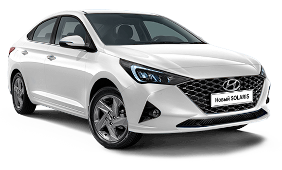Hyundai Solaris II Рест - Белый / Crystal White