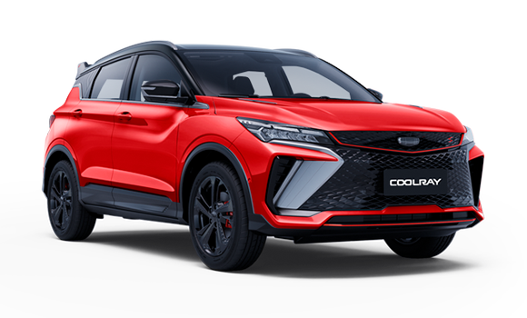 Geely Coolray I Рест - Красный