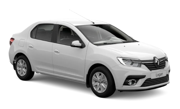 Renault Logan II Рест - БЕЛЫЙ ЛЕД