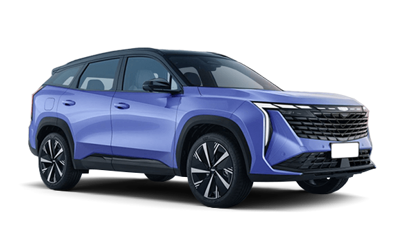 Geely Atlas II - Серо-голубой металлик