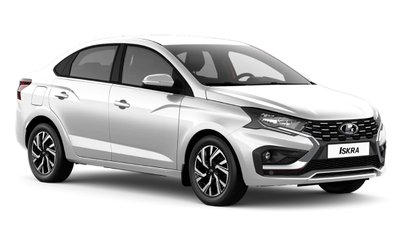 Lada Iskra Седан I - Белый "Ледниковый"