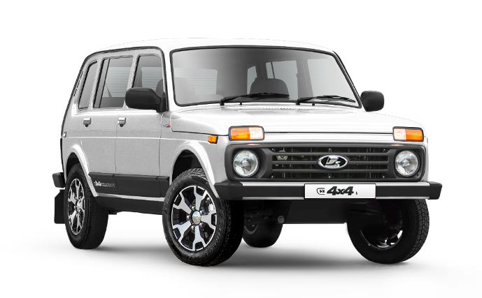 Lada Niva Legend 5д. I Рест - Белый "Белое облако"