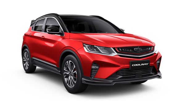 Geely Coolray I - Красный
