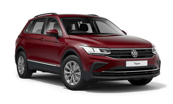 Volkswagen Tiguan II Рест - Красный Ruby металлик